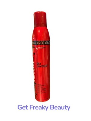 11.2 oz. JUMBO Big Sexy Hair Get Layered Thickening Hairspray. 380ml. NEW.
