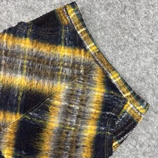 Urban Outfitters Plaid Journey Wool Blend Pelmet Fuzzy Mini Skirt Small Petite