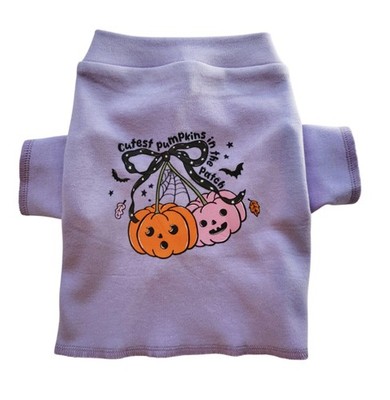 Cutest Pumpkin Patch Lavender Knit Shirt Dog Puppy Teacup Pet Clothes 4XS - L