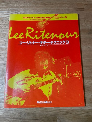LEE RITENOUR BAND SCORE JAPAN GUITAR TAB RARE GUITAR TECHNIQUE 3