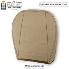 1999-2004 For Ford Mustang V6 Genuine Leather Driver Bottom Cover Med Parchment 1999-2004 For Ford Mustang V6 Genuine Leather Driver Bottom Cover Med Parchment