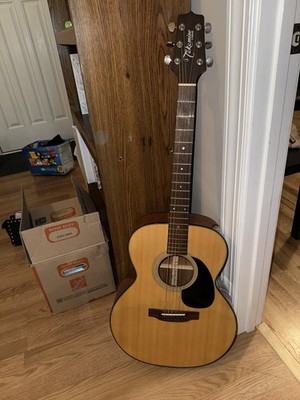Takamine G Series Dreadnought Solid Top Acoustic Guitar Gloss Natural + Case 