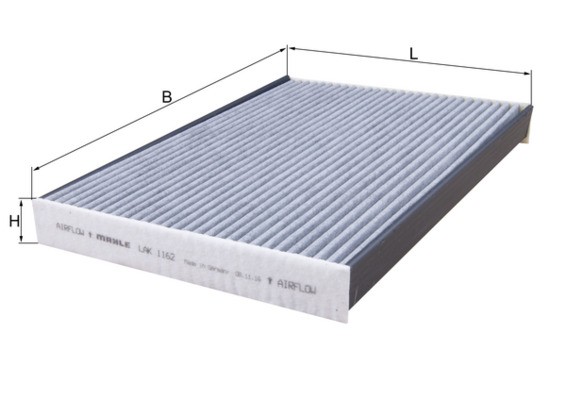Mahle Filter Innenraumfilter Innenraumluft Aktivkohlefilter-image