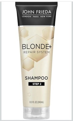 John Frieda Blonde+ Repair System Bond Building Shampoo 245ml 8.3 FL OZ Step 2