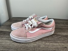 Vans women  s old Skool size 7 pink shoes