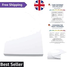 A3 White Card 220gsm -  Pack of 25 Sheets for Art & Presentations