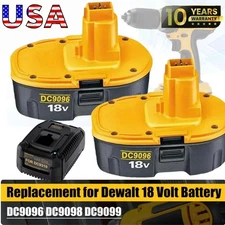 PACK 7.0AH Battery For Dewalt 18V 18 VOLT XRP DC9096 DC9098 Ni-MH DC9099 NEW
