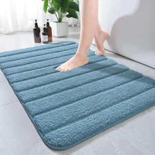 AROGAN Luxury Long Bathroom Runner Rugs, Thick Soft and Absorbent Microfiber Non