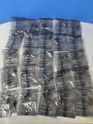 Lot of 25 - Amphenol RF 31 320 BNC Plug (ARF1039 ND) Digikey NEW NOS SEALED