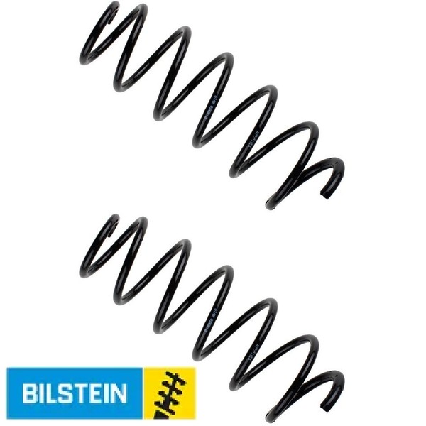 2X Fahrwerksfeder Bilstein 37-283650 2 Federn Satz Federnsatz FüR Ford-image