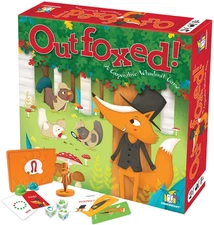 OUTFOXED, a CLASSIC WHO DUNNIT GAME for PRESCHOOLERS, 4 Players