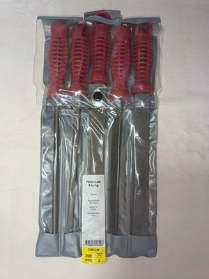 Circum Feilensatz 5-teilig | 200 mm | Hieb/Cut 2 (Taille/Cortes) | NEU