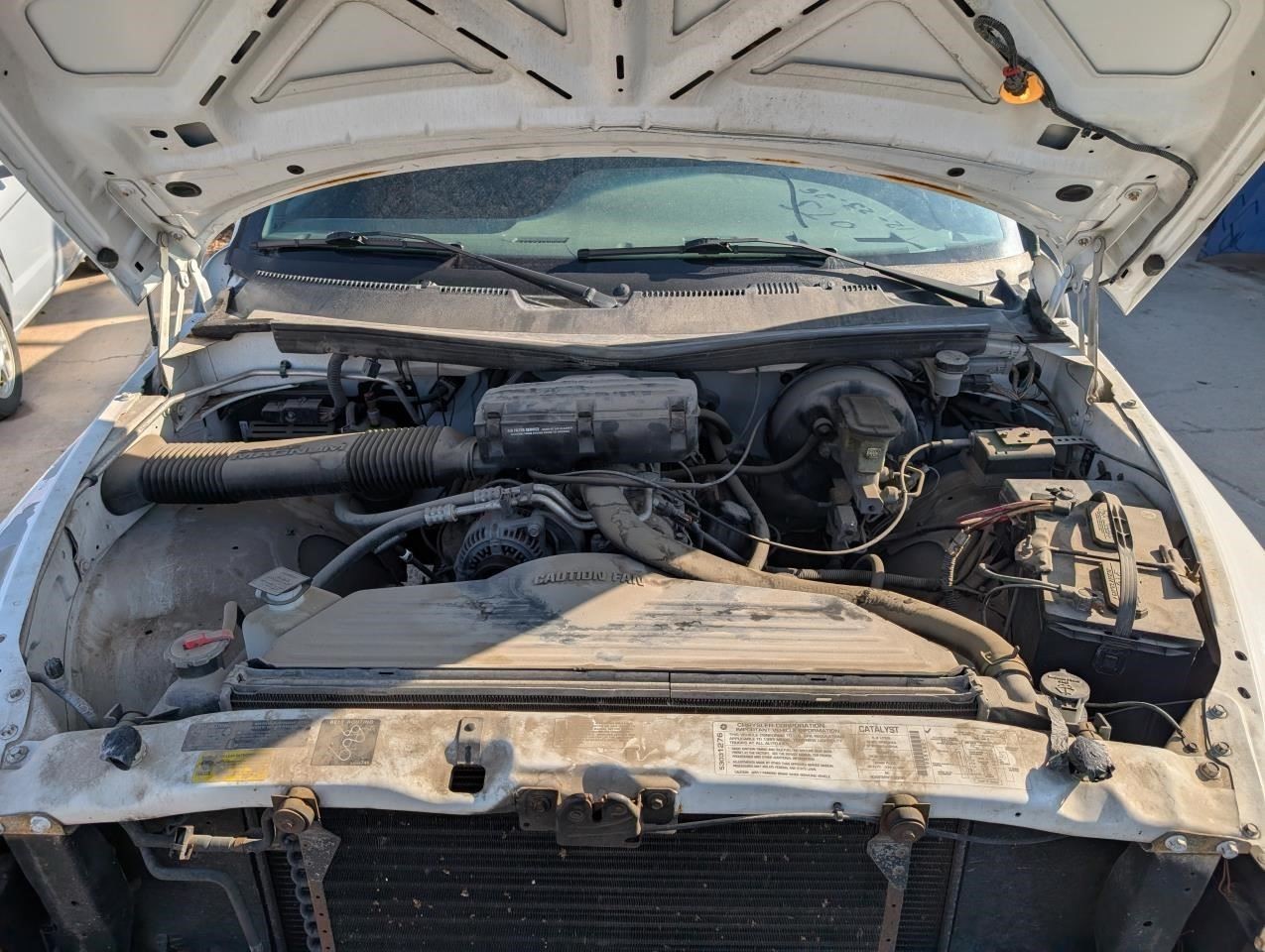 Wheel 16x6-1/2 Steel Lug 8 Slot Painted Fits 98-03 DODGE 1500 VAN 633369 thumbnail 14