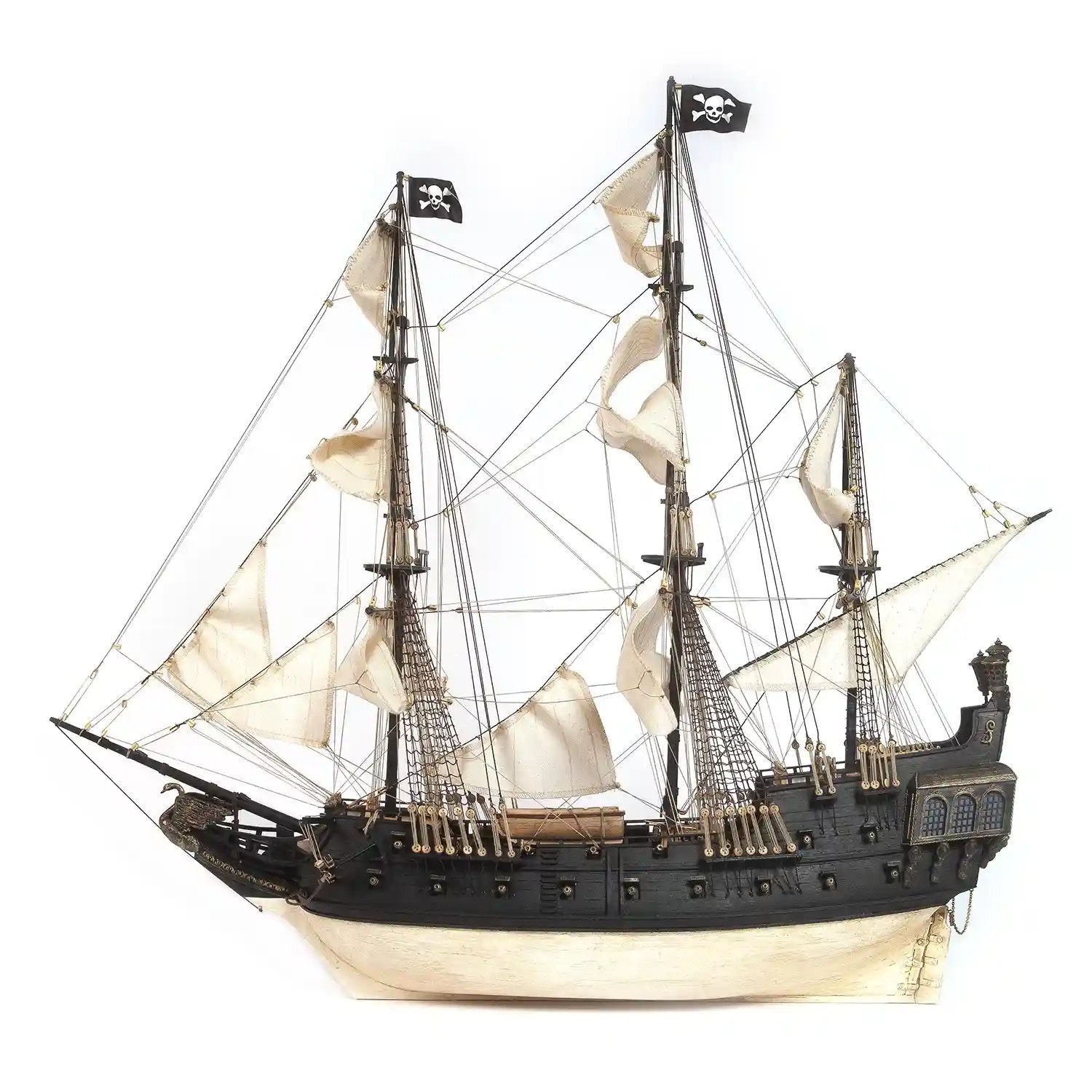 Kit bois Bateau Cygne Noir 1/75 OcCre le cadeau idéal pour passionné de mer