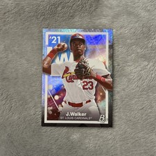 2021 Bowman Platinum Precious Elements #PE10 Jordan Walker St. Louis Cardinals 