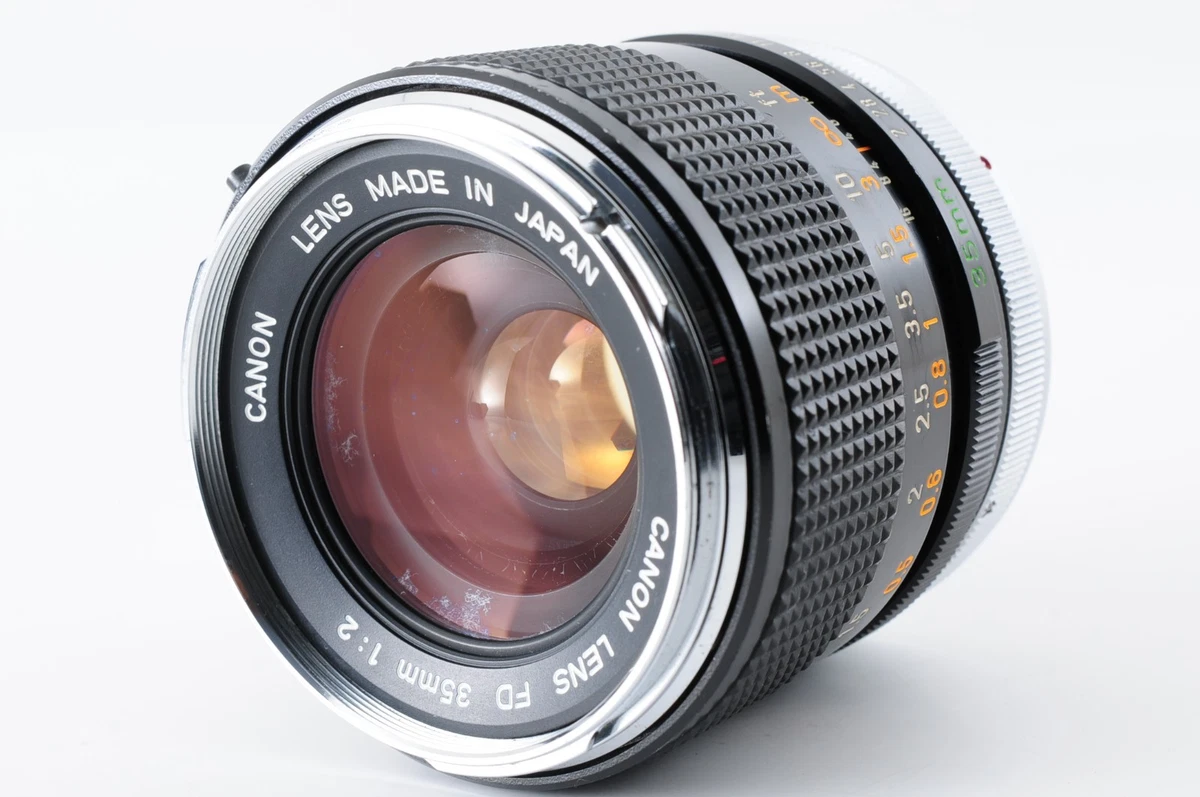 Canon FD 35mm f/2 Camera Lenses for sale | eBay