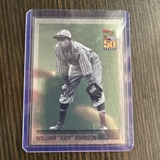 William “Judy” Johnson 2001 Topps Chrome #WCB7 What Could Have Been