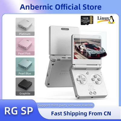 ANBERNIC RG SP Handheld Retro Game Console 3.4-inch H700 3300mAH Linux Gifts