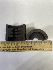 Burndy Index 163 505 12 Ton Compression Connector Crimper U-Die Set