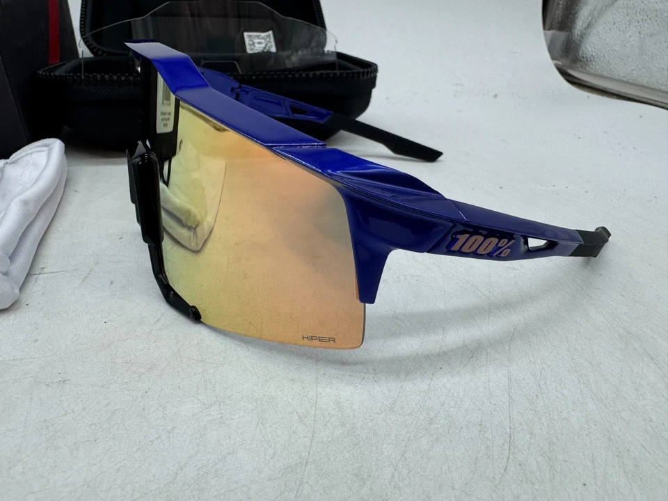 100% Speedcraft Sport Performance Cycling Sunglasses Ultra HD UV Protection - Image 4 of 4