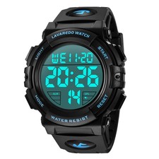 Mens Digital Watch Sports Military Watches Waterproof Outdoor Chronograph Wri...