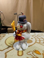 1999 Stuffins Frosty the Snowman Approx 9" Frosty Stuffed Ornament Plush