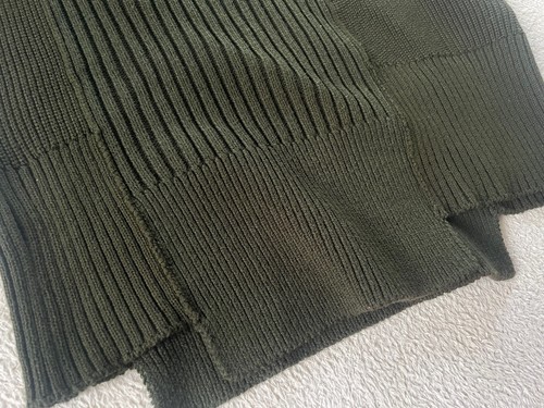 Sacai Asymmetry Heavy weight Knit Tops Made in Japan - Picture 7 of 16