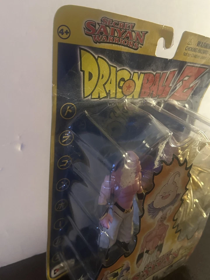 Figura de acción de colección Dragon Ball Z Secret Saiyan Warriors Super Buu Majin Buu Foto 4 de 4