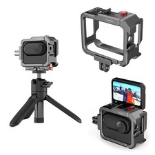 For Insta360 GO3 3S Camera Aluminum Alloy Cover Cage Case Frame Set Accessories