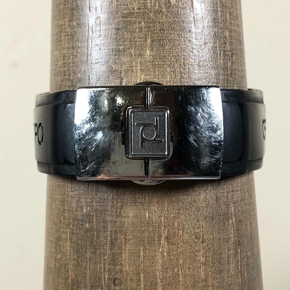 Мужские спортивные черные резиновые кварцевые аналоговые часы Officina Del Tempo Marrakech 42 мм - Изображение 4 из 4