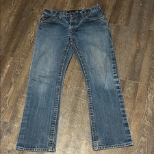 Ariat FR M4 Relaxed Stretch DuraLight Boundary Boot Cut Jean 34/34