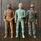 Lot of 3 Vintage 12" MARX action and GI Joe dolls