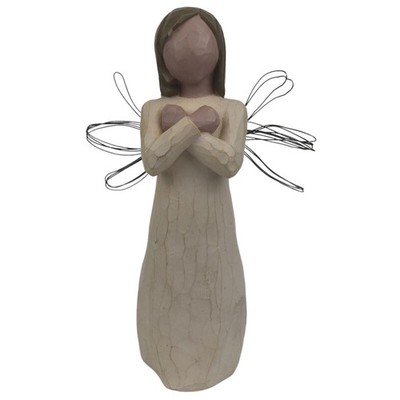 Willow Tree ''Sign For Love'' Angel Figurine 5.5'' Susan Lordi 2003 Demdaco NO BOX