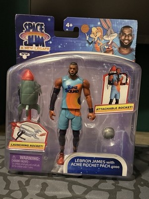 SPACE JAM: A New Legacy Lebron James with Acme Rocket Pack 4000 5'' Action Figure