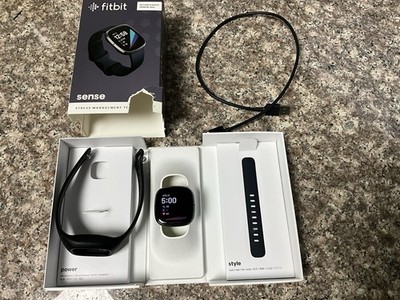 Fitbit Sense Advanced Health & Fitness Heart Rate Monitor Smartwatch FB512 100%A