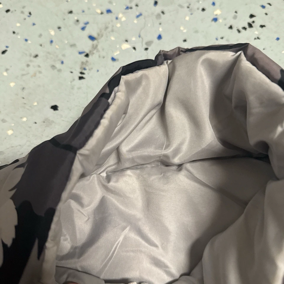 Chaqueta acolchada reversible LRG Lifted Research Group para hombre grande de arce camuflada plateada Foto 4 de 4