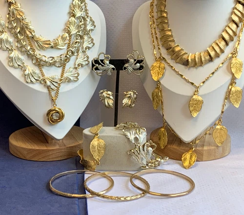 Vtg Costume Jewelry Lot Tara Lisner Sarah Cov Matching Sets Statement Pieces