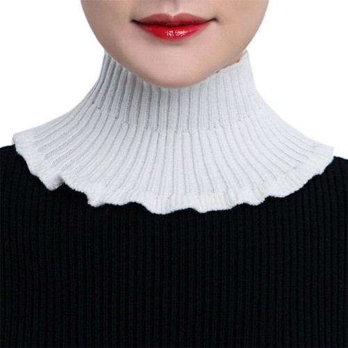 Womens Half Top Collar Neck Dickey False Fake Turtleneck Neck Warmer Multi Color - Picture 11 of 17