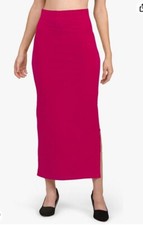 Saree Shapewear Petticoat for Women, Viscose Lycra Shape Wear Dress Pink