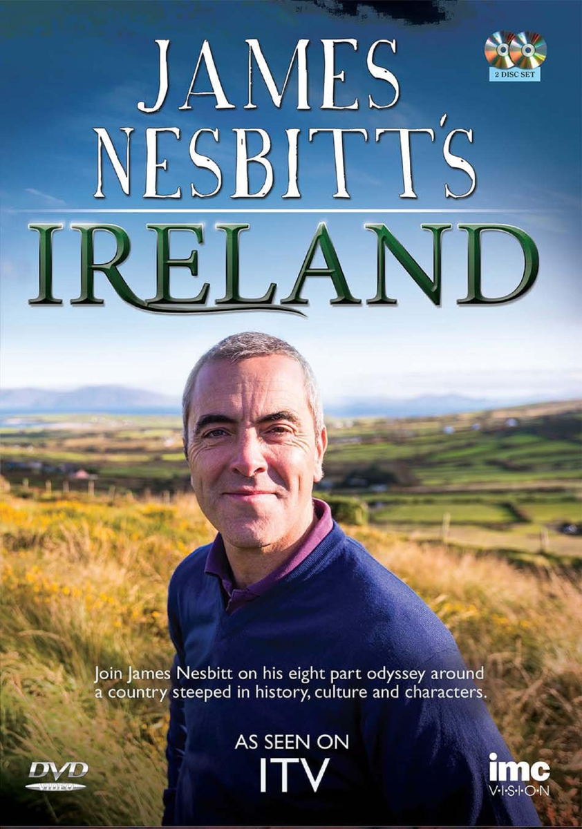 JAMES NESBITT'S IRELAND AS SEEN ON ITV1 DVD Documentary Brand New
