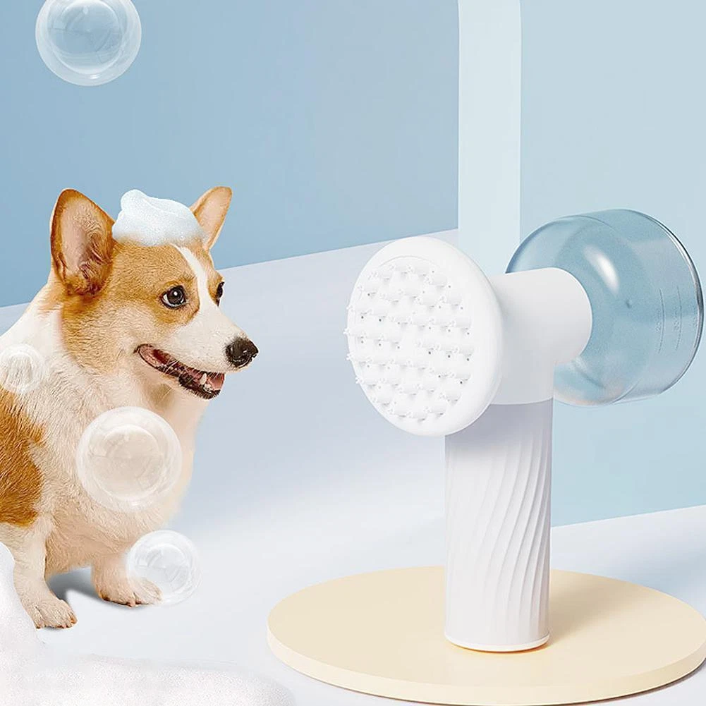 Motorized top dog brush