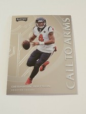 DESHAUN WATSON 2020 PLAYOFF FOOTBALL #CA7 CALL TO ARMS HOUSTON TEXANS 
