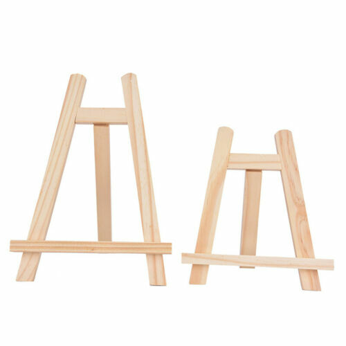 AROIC Cavalletti Da Tavolo In Legno Di Pino, Altezza 30 Cm, Confezione Da 4 – Pieghevoli E Robusti Per Pittura E Decorazione