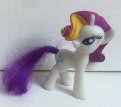 FIGURINE Rarity Licorne Blanc Mon petit poney 2014 MC DONALD'S MAC DO TOY JOUET - Photo 1/2