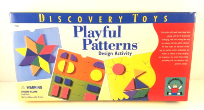 Playful Patterns Design Activity Discovery Play Education Preschool