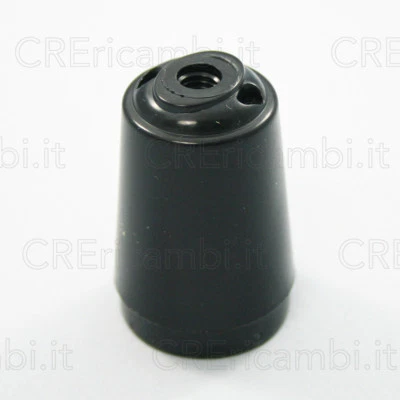 DELONGHI Beccuccio Cappuccinatore Vapore Nero Originale Macchina Caffè BAR EC