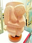  marble sculpture "mother & child" by : leading Israeli artist  DRORA BEN DORI  