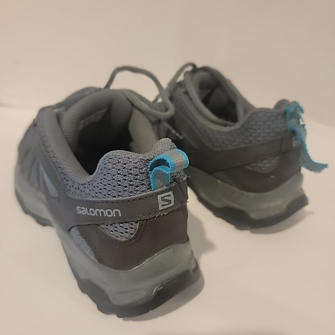 Scarpe da corsa Salomon donna Pathfinder 405144 blu sneakers taglia 6 escursionismo