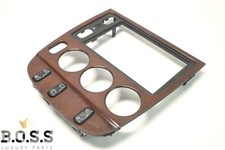 98-02 Mecedes Ml320 Burl Wood Center Console Radio Bezel 1636801536 98-02 Mecedes Ml320 Burl Wood Center Console Radio Bezel 1636801536