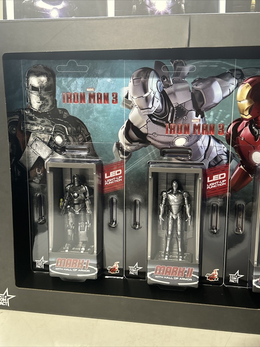 Hot Toys Miniature MMSC012 Figure Iron Man 3 Miniature Hall Of